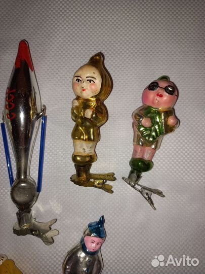Елочные игрушки СССР