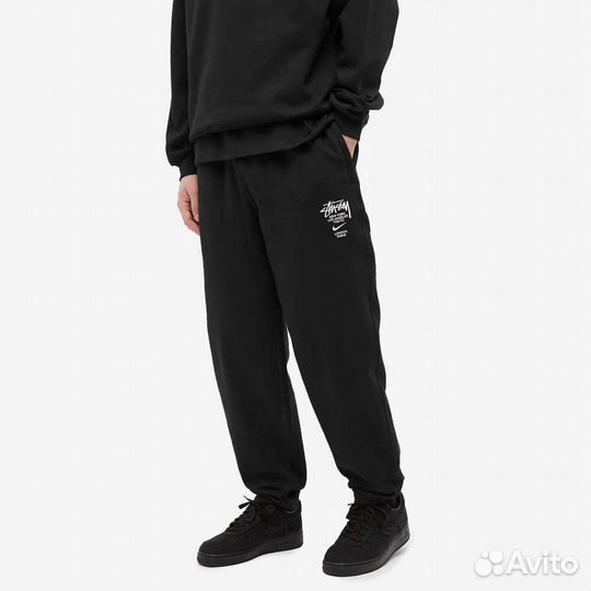 Штаны nike X stussy Fleece Pants Black