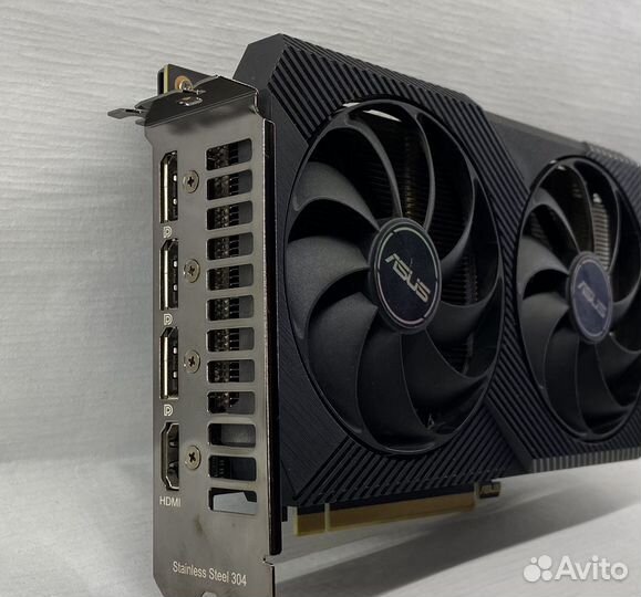 Видеокарта Asus RTX 3060 Ti Dual OC 8GB