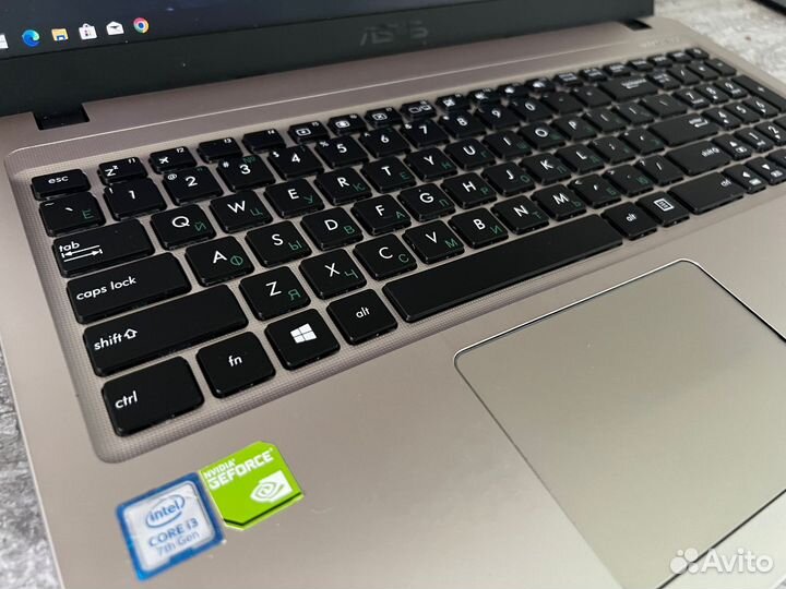 Asus Шутряк i3-7020U/GeForce MX110/8 Gb/SSD 240