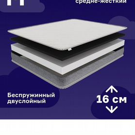 Новый hypnoz Матрас Foam Coal, 180х200 см