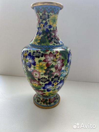 Ваза клуазоне