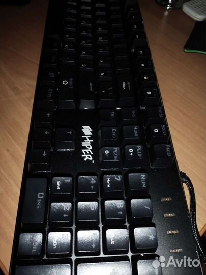 Игровая клавиатура hiper Crusader, USB