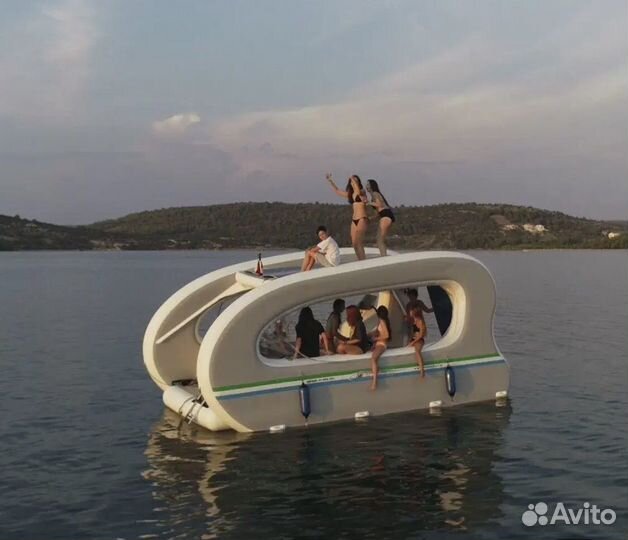 Плот, катамаран, плав средство, лёгк в транспортир