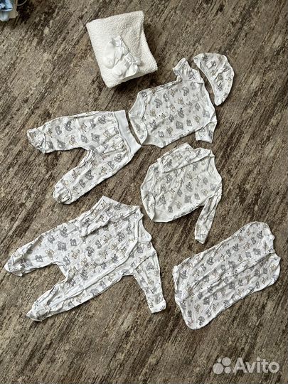 Детские вещи пакетом 56 62 для мальчика/девочки