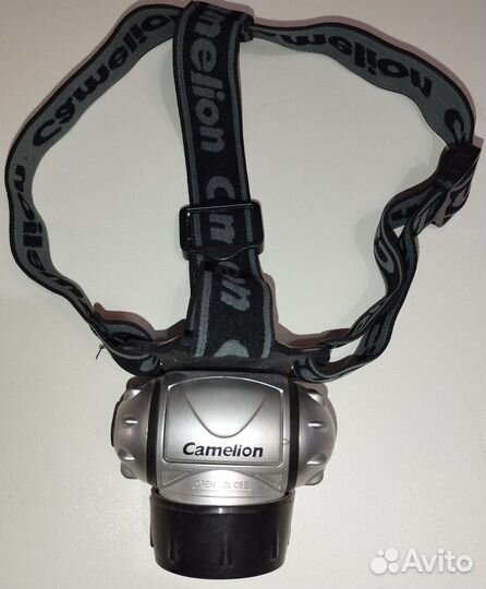 Налобный фонарь + 3 аккумулятора