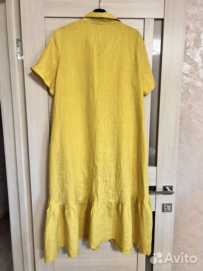 Платье летнее Electrastyle 50-52 р лён