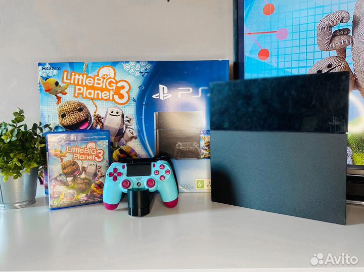 PS4 Sony Playstation 4 Fat 1tb Hen 9.0 + LBP 3