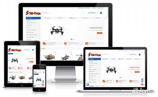 Раскрученный интернет магазин радио игрушек