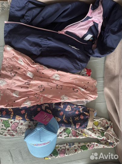Детская одежда для девочек пакетом