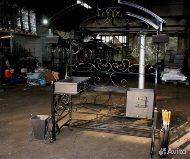 Мангал лофт