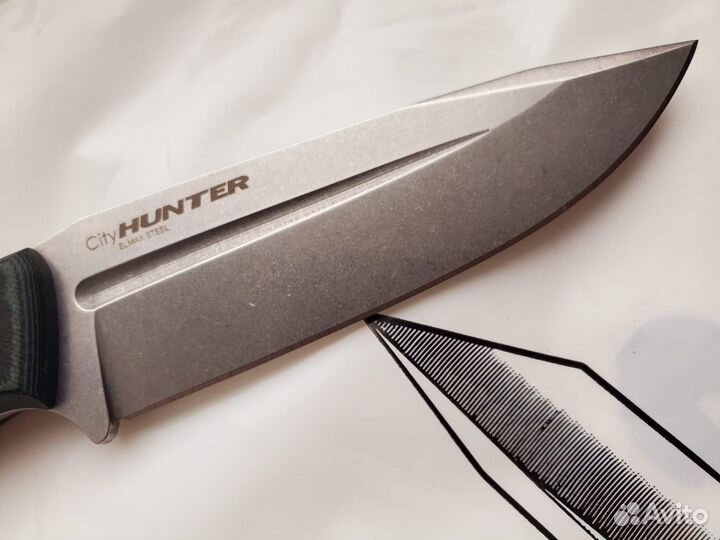 Нож Kizlyar Supreme CityHunter Elmax Green-Black