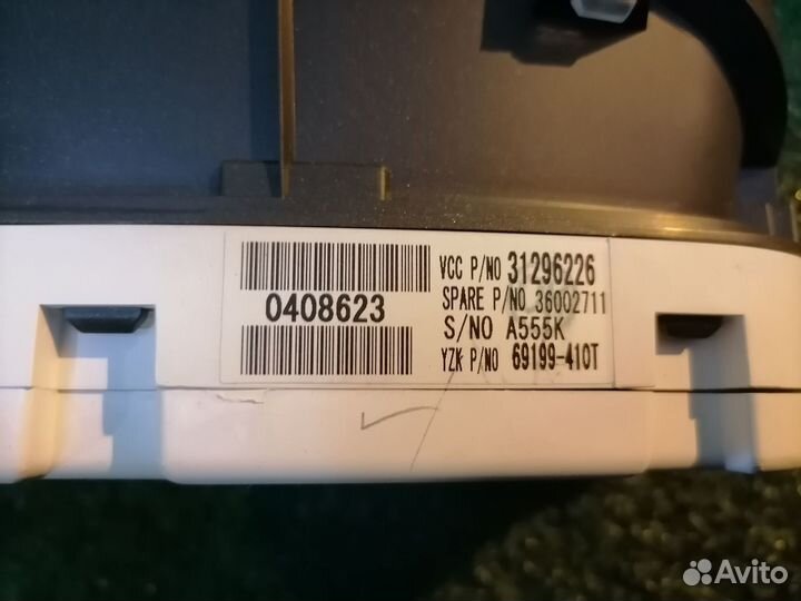 Спидометр (панель приборов) 31296226 Volvo S40 V50