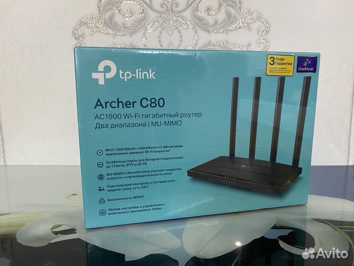 Wifi роутер tp link archer c80