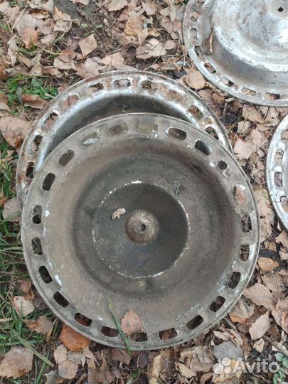 Колпаки хромовые ваз 4 шт