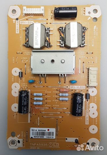 Телевизор panasonic TX-42ASR600 в разборе