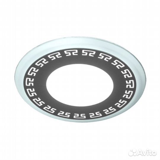 Светильник LED DK 12-9 WH с белой подсветкой 6+3