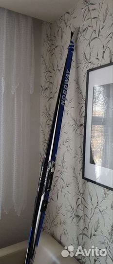 Новый комплект лыжный 195 см NNN Nordway