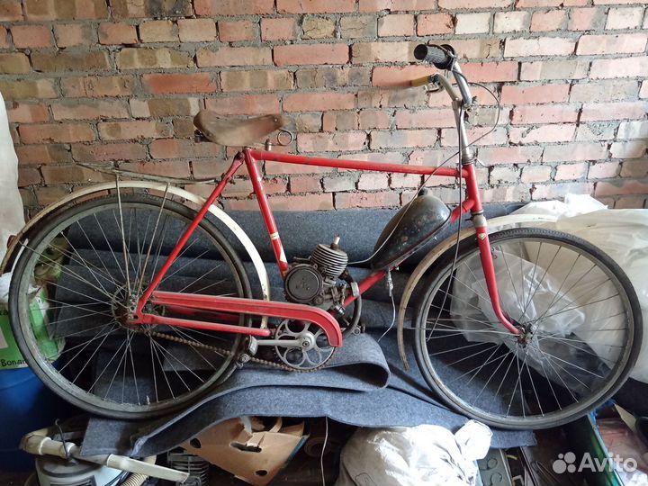 Вело мопед дырчик СССР