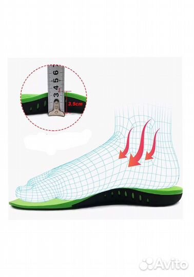 Ортопедические стельки. новые