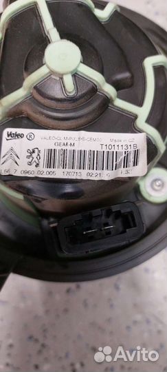 Моторчик печки Citroen C4 2013 год