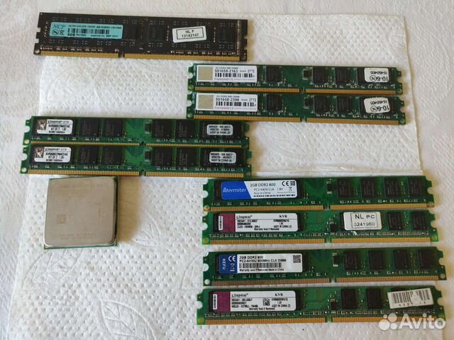 Оперативная память ddr2,3
