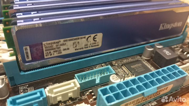 Игровая связка Core i7-3770 + asus P8Z77-M + 8GB