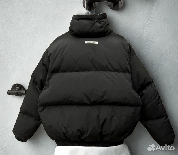 Зимний Пуховик Essentials Fear of God oversize