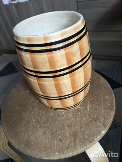 Боченок керамический СССР