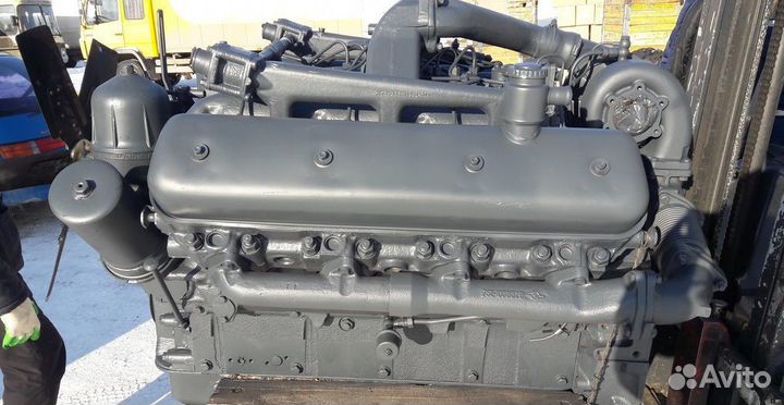 Турбoвый мотор ямз 238 на Кирoвец