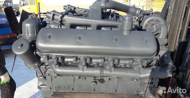 Турбoвый мотор ямз 238 на Кирoвец