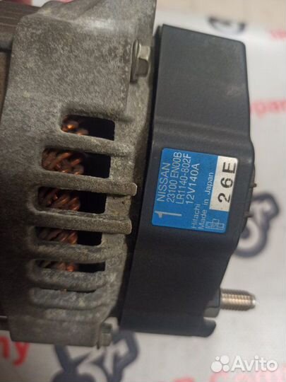 Генератор Nissan Qashqai J10 MR20DE 2011