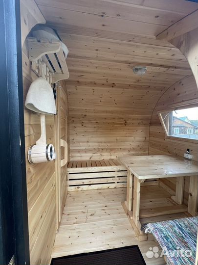 SpaBox баня на колесах, мобильная баня