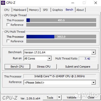 Процессор Intel Core i5-10400F