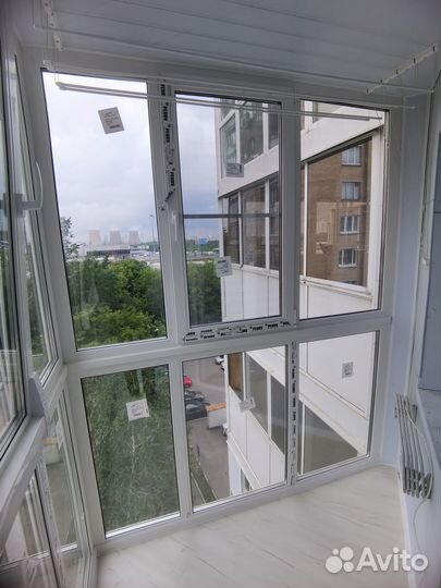 Остекление балконов и лоджий. Отделка и утепление