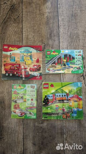 Lego Duplo, 4 набора (10507, 10882, 10872, 10846)