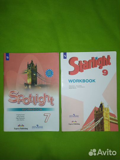 Рабочая тетради по анлийскому