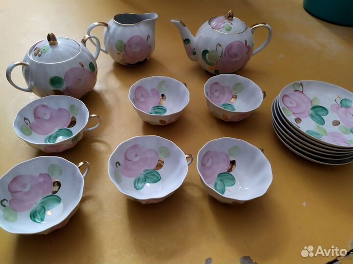 Фарфоровый Чайный сервиз Дулево