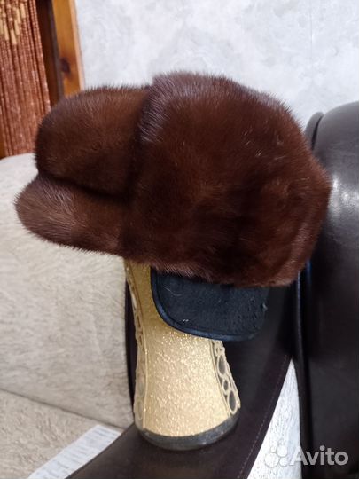 Шапка норковая мужская