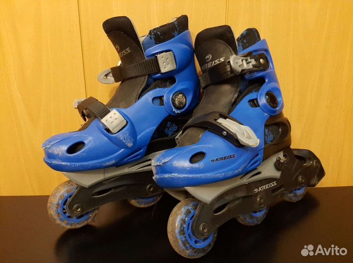 Роликовые коньки детские раздвижные 30-33