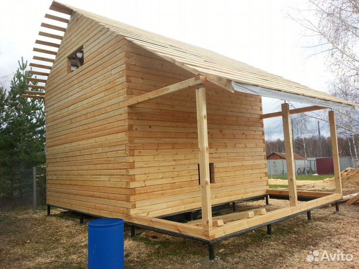 Купить сруб под дом 6х6