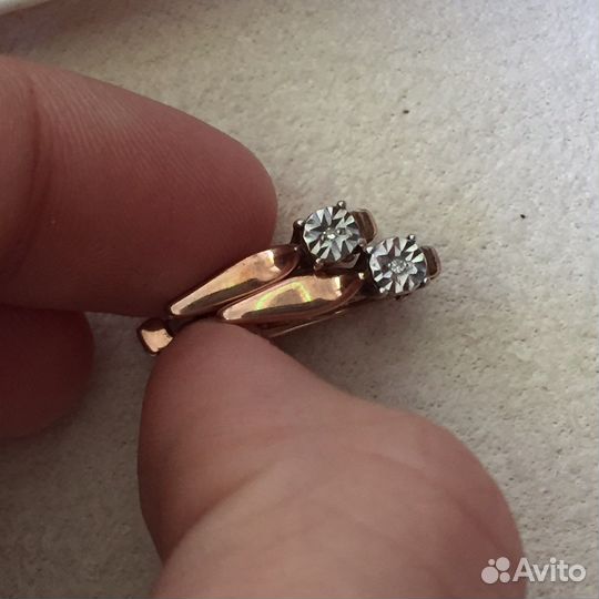 Серебряные серьги с позолотой