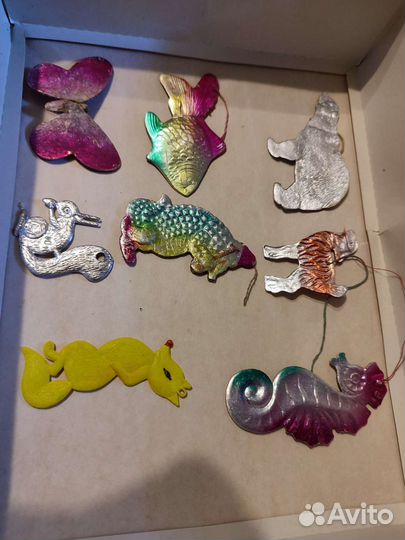 Елочные игрушки СССР