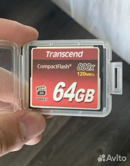 Transcend 800x compact flash ts64gcf80