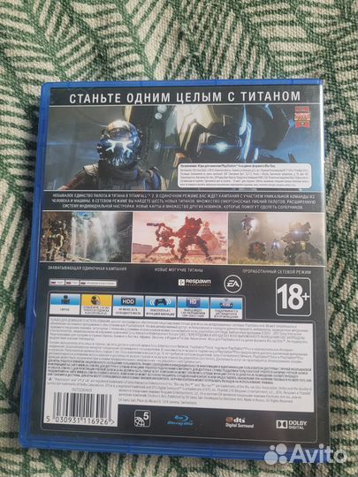 Titanfall 2 ps4 продан