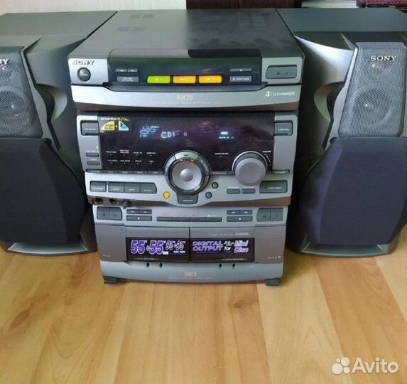 Музыкальный центр sony rx70