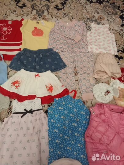 Пакет вещей на девочку 1,5-2, 5 года