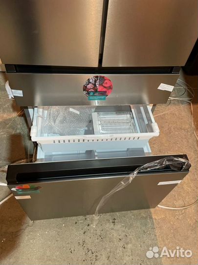 Холодильник Gorenje NRM 8181 UX,серебристый