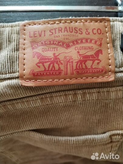 Джинсы женские вельветовые Levi's