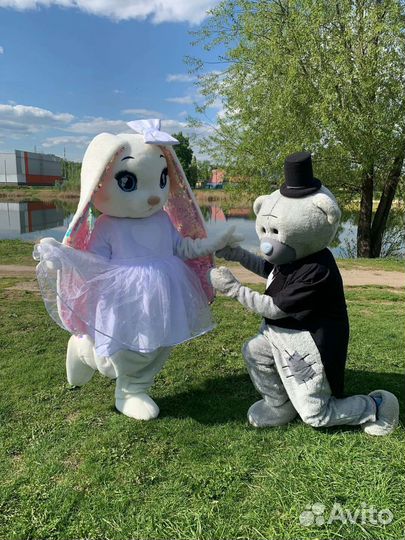 Мишка-Тедди,Зайка-Жемчужинка